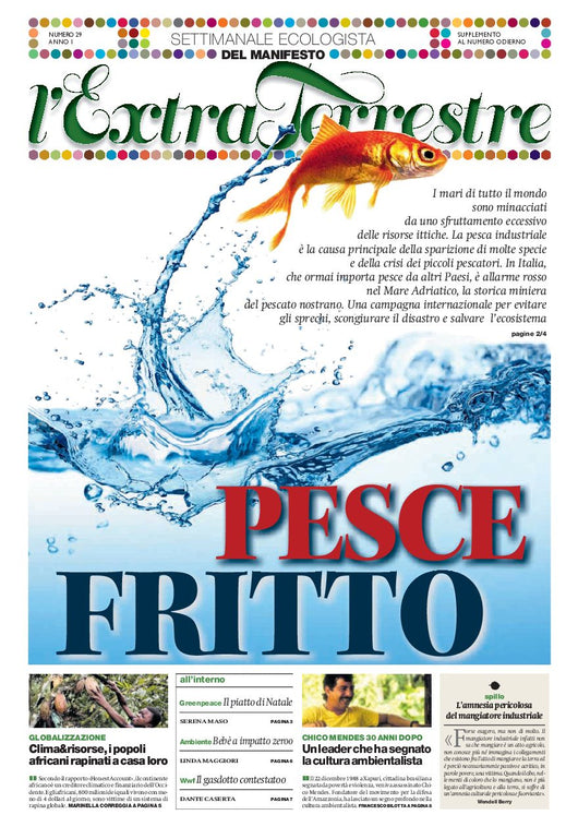 ExtraTerrestre - numero 30 - Pesce fritto