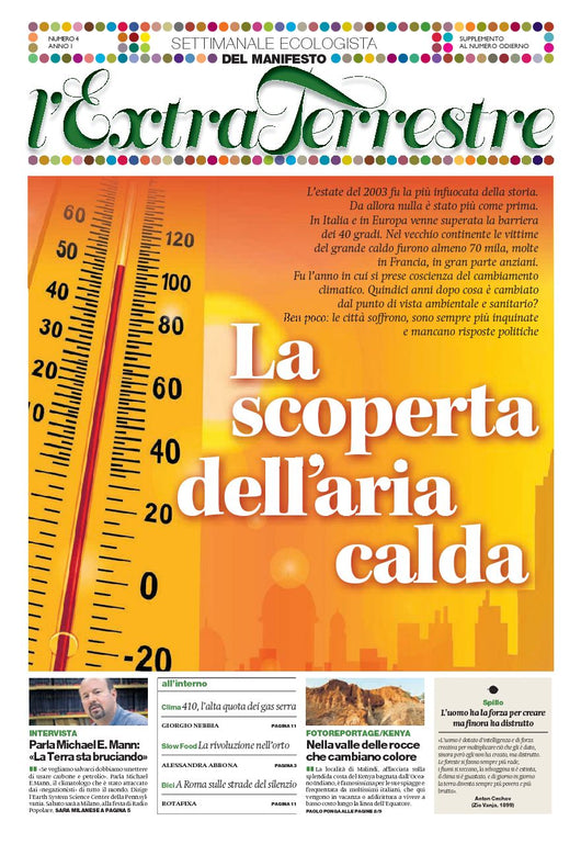 ExtraTerrestre - numero 4 - La scoperta dell'aria calda