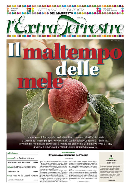 ExtraTerrestre - numero 16 - Il maltempo delle mele