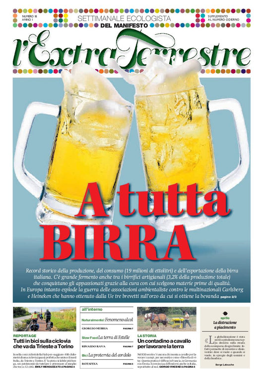 ExtraTerrestre - numero 19 - A tutta birra