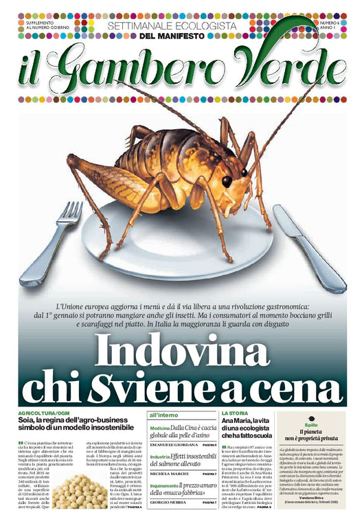 Il Gambero Verde - numero 5 - Indovina chi sviene a cena