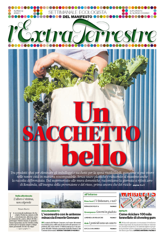 ExtraTerrestre - numero 23 - Un sacchetto bello