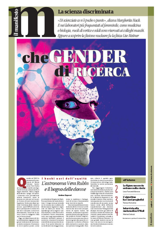 Che gender di ricerca - la scienza discriminata