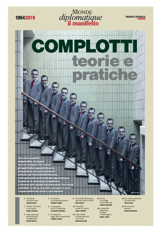 Speciale 25 anni Diplò/il manifesto - Complotti, teorie e pratiche